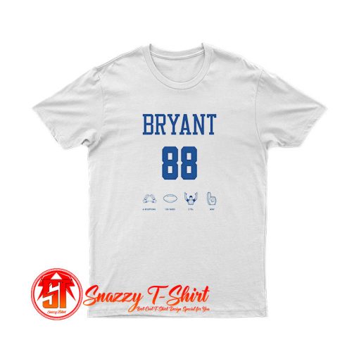 Dez Bryant eight Football Stats T Shirt