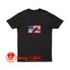 Dirt Bike American Flag Enduro T Shirt