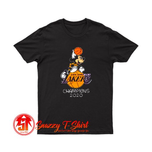 Disney Los Angeles Lakers Champion 2020 T Shirt