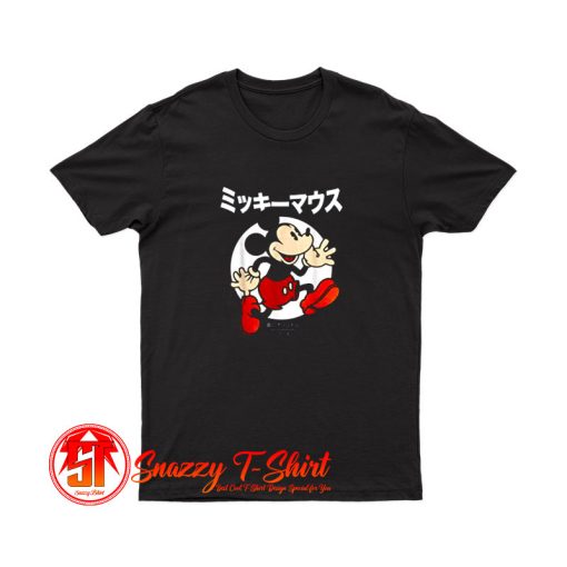 Disney Mickey Mouse And Friends Kanji T Shirt