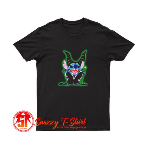 Disney Stitch Maleficent T Shirt