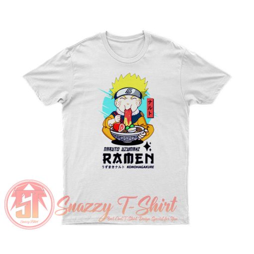 Naruto Ichiraku Ramen Food T Shirt