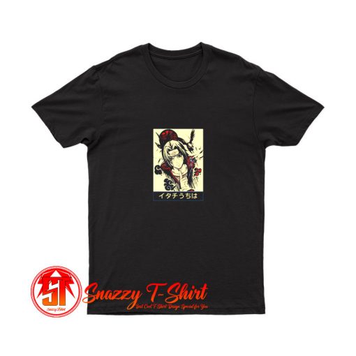 Naruto Itachi Uchiha Anbu Captai T Shirt