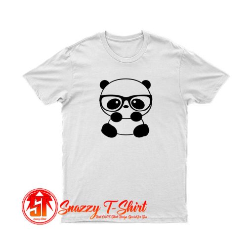 Nerd Panda T Shirt