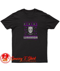 New Black Panther Wakanda Christmas T Shirt