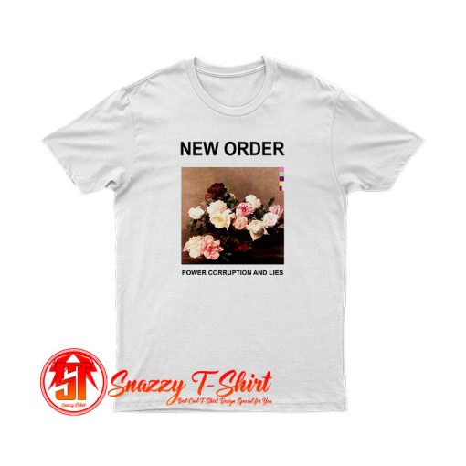 New Order Power Corruption and Lies T Shirt