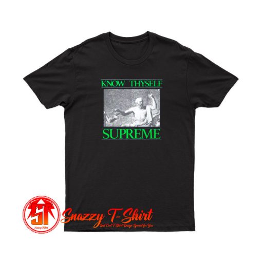 New Supreme Know Thyself T Shirt