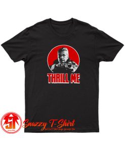 Night Of The Creeps Thrill Me Zombie Sci Fi Horror Film Alien T Shirt