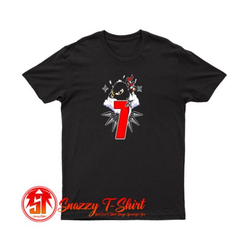 Ninja Birthday 7 Years Old Birthday Boy T Shirt