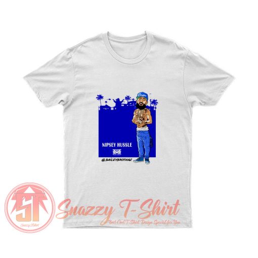 Nipsey Hussle Rapper Caricature T Shirt