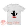 Nurse Meow Middle Finger T Shirt