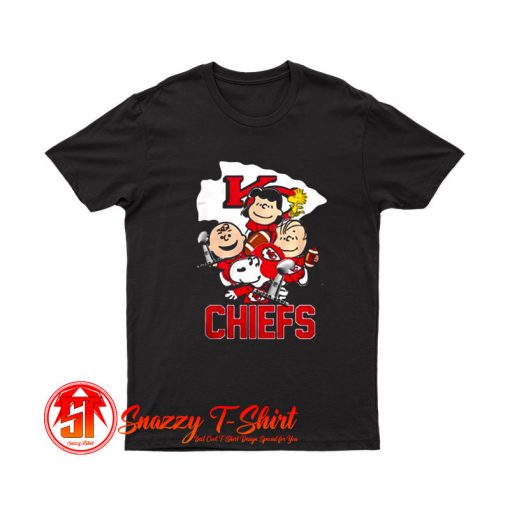 Official Kansas City Chiefs Peanuts T Shirt