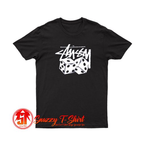 Official Stussy Pair Of Dice T Shirt