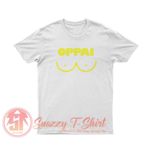 Oppai Graphic Lines T Shirt