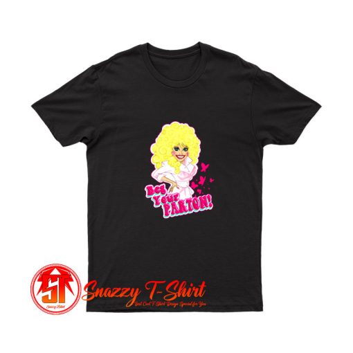 Parody Dolly Parton In The Style Of Barbie T Shirt