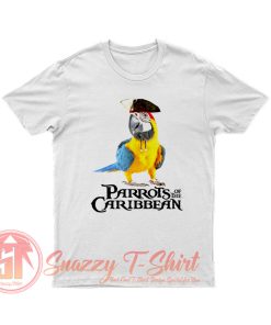 Parrots Of The Caribbean Pirates Halloween Costume T Shirt