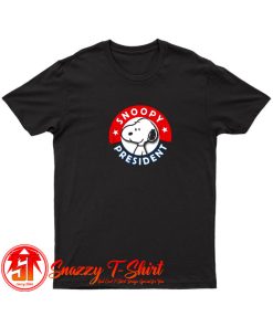 Peanuts Snoopy For President T Shirt