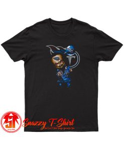 Pennywise hugging Tennessee Titans T Shirt