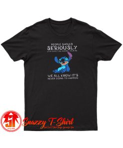 People Should Not Expecting Normal From Me Stitch T Shirt