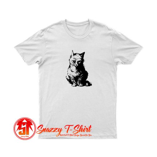 Persian Angry Cat Shadow T Shirt