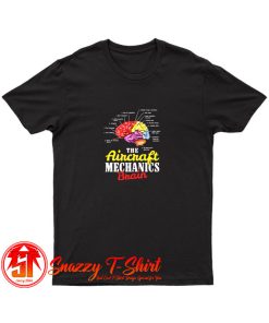 Pilot Airplane Mechanic Brain T Shirt