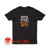 Pits tits and naughty bits T Shirt