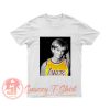 Princess Diana Wearing Los Angeles LA Lakers Jersey T Shirt