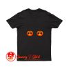 Pumpkin Boobs Funny Halloween Unisex T Shirt