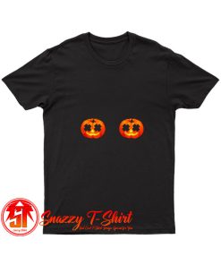 Pumpkin Boobs Funny Halloween Unisex T Shirt