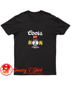 Retro Coors Beer T Shirt