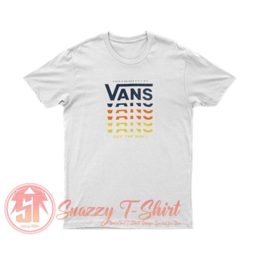 Retro Fades Vans Off The Wall T Shirt