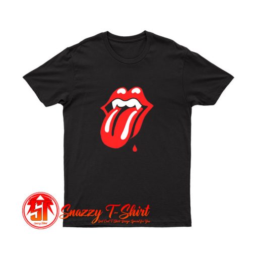 Rolling Stones Vampire Logo T Shirt