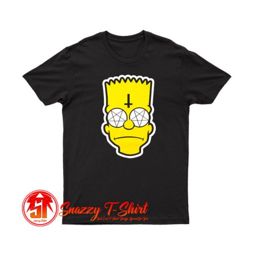 Satanic Bart Simpson T Shirt