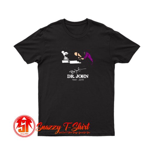 Schroeder Dr. John 1941 – 2019 Signature Snoopy T Shirt