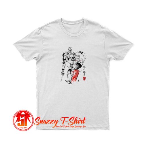 Silver Chariot sumi e T Shirt