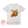 Simpsons Christmas Family On A Sleigh T Shirt