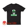 Skull Halloween Made to Match Jordan 13 Lucky Green T Shirt