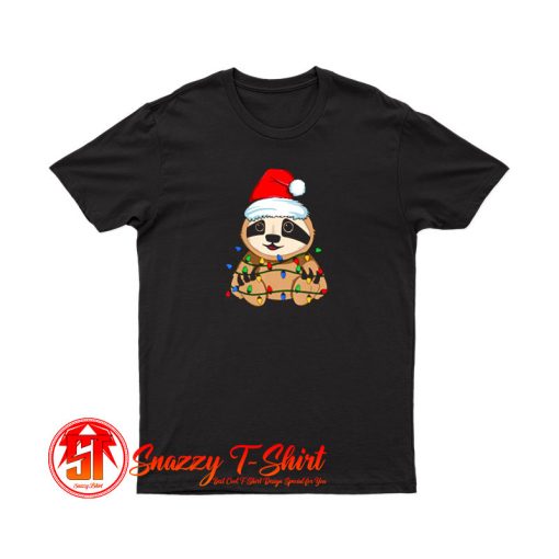 Sloth Christmas T Shirt