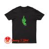 Smiling Hand Green T Shirt