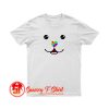 Smiling Pet with Heart Nose T Shirt