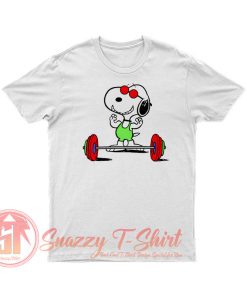 Snoopy Gym Gifts For Adults Funny Snoopy T Shirt