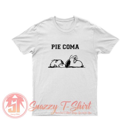 Snoopy Peanuts Pie Coma T Shirt