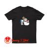 Snoopy Peanuts Snowman Christmas T Shirt