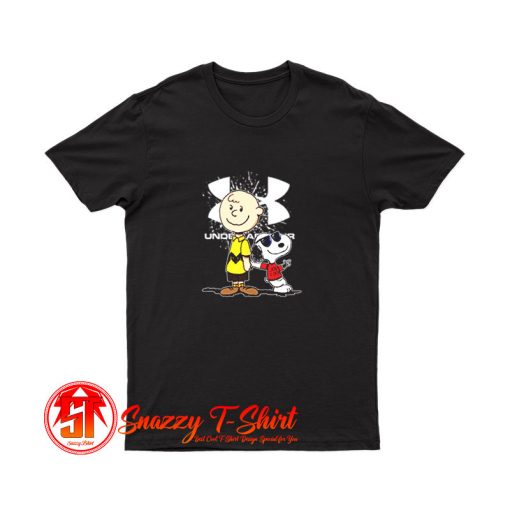 Snoopy Peanuts Under Armour Logo T Shirt