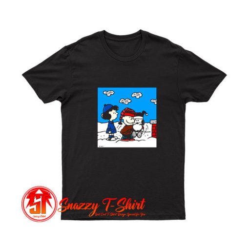 Snoopy PeanutsSanta Claus Christmas Cartoon T Shirt