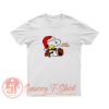 Snoopy Woodstock Peanuts Tee Happy Holidays T Shirt