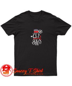 Snowman Let It Snow T Shirt