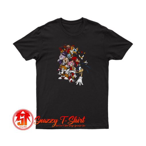 Sonic Cast Friends Ultimate power T Shirt