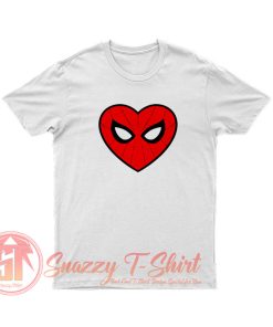 Spiderman Heart T Shirt