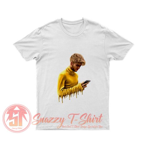 Stylized lil peep drawing T Shirt